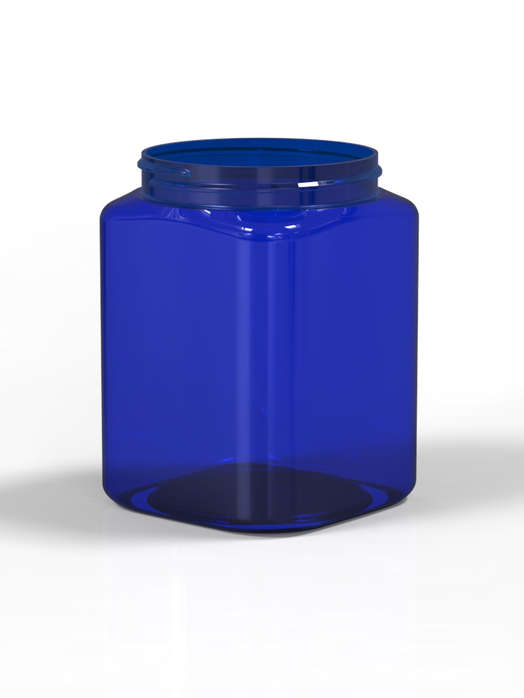 HAKZEON Confezione Da 8 Barattoli In Plastica Trasparente 1000 Ml Con Coperchi Ermetici Ed Etichette - Per Alimenti, Snack E Biscotti
